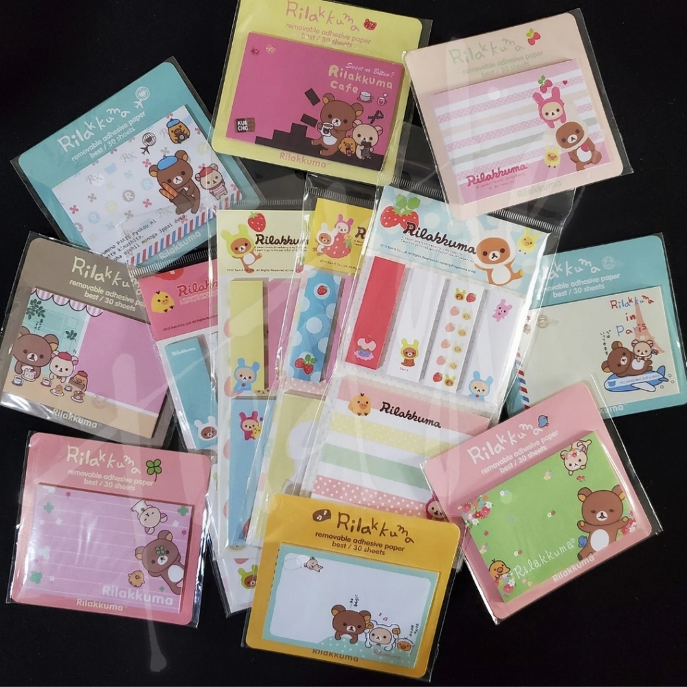Rilakkuma Sticky Notes Bundle